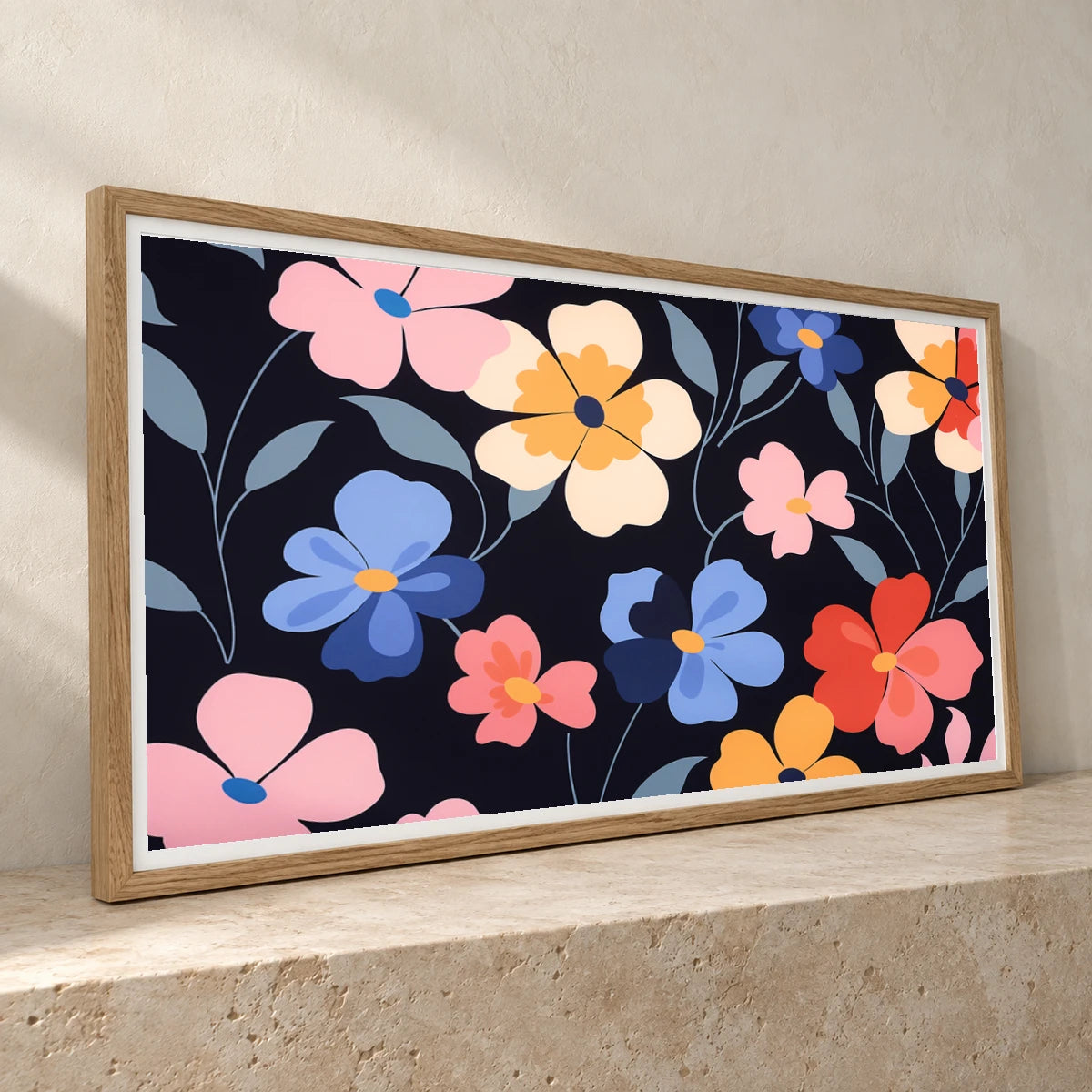 Flower Print CLXXXIX — Flower & Botanical Prints flower & botanical prints print by SaamCrafts