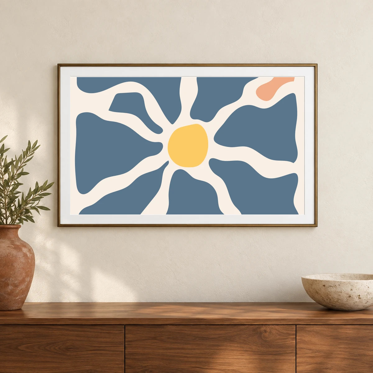Flower Print CXC — Flower & Botanical Prints shown in a styled interior