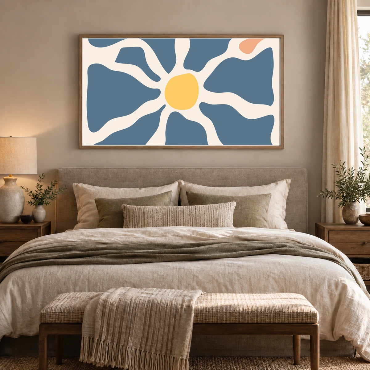 Flower Print CXC — Flower & Botanical Prints shown in a styled interior