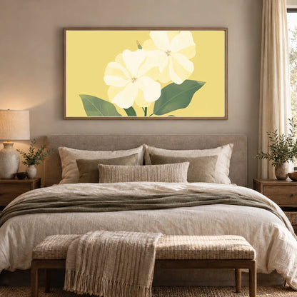 Flower Print CXCI — Flower & Botanical Prints shown in a styled interior