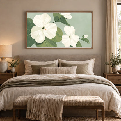Flower Print CXCII — Flower & Botanical Prints shown in a styled interior