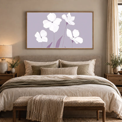 Flower Print CXCIII — Flower & Botanical Prints shown in a styled interior