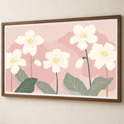 Flower Print CXCIX — Flower & Botanical Prints flower & botanical prints print by SaamCrafts