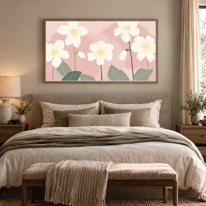 Flower Print CXCIX — Flower & Botanical Prints shown in a styled interior