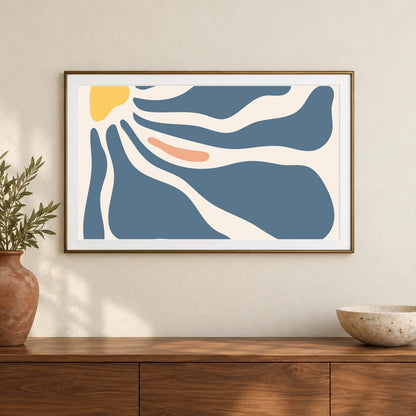 Flower Print CCI — Flower & Botanical Prints shown in a styled interior