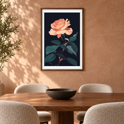 Flower Print CCII — Flower & Botanical Prints shown in a styled interior