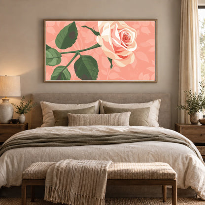 Flower Print CCIV — Flower & Botanical Prints shown in a styled interior