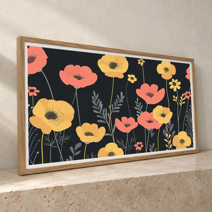 Flower Print CCIX — Flower & Botanical Prints flower & botanical prints print by SaamCrafts