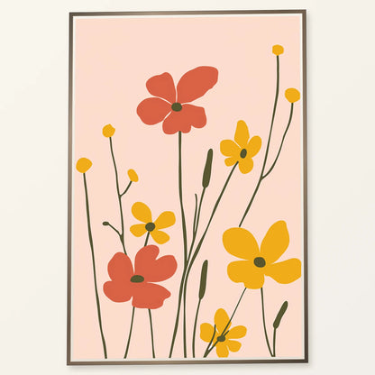 Flower Print CCX — Flower & Botanical Prints flower & botanical prints print by SaamCrafts