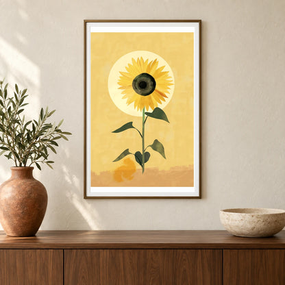 Flower Print CCXVI — Flower & Botanical Prints shown in a styled interior
