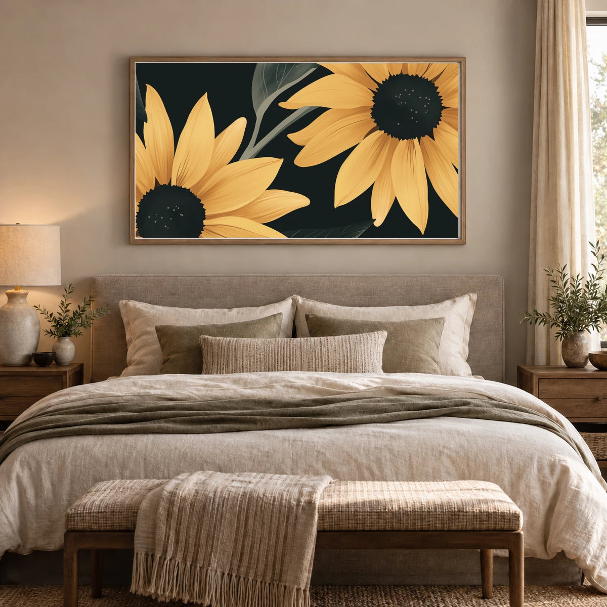 Flower Print CCXVII — Flower & Botanical Prints shown in a styled interior