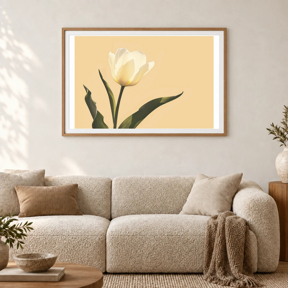Flower Print CCXIX — Flower & Botanical Prints shown in a styled interior
