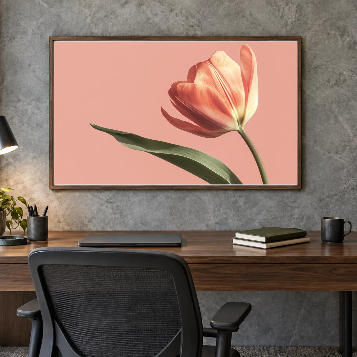 Flower Print CCXX — Flower & Botanical Prints shown in a styled interior