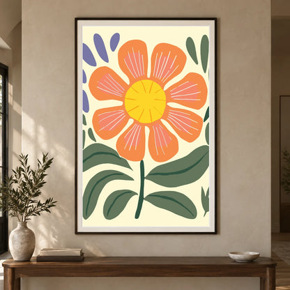 Flower Print CCXXII — Flower & Botanical Prints shown in a styled interior
