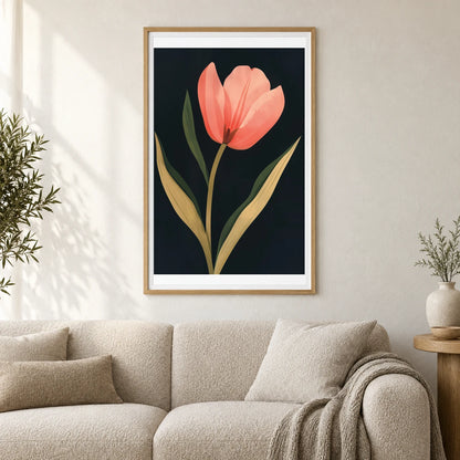 Flower Print CCXXIII — Flower & Botanical Prints shown in a styled interior