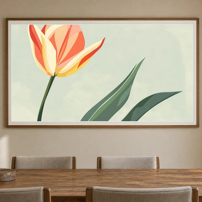 Flower Print CCXXVI — Flower & Botanical Prints shown in a styled interior
