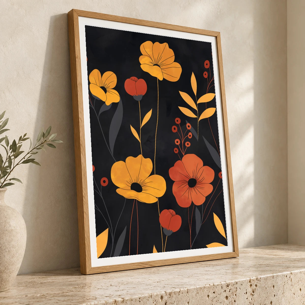 Flower Print CCXXX — Flower & Botanical Prints flower & botanical prints print by SaamCrafts