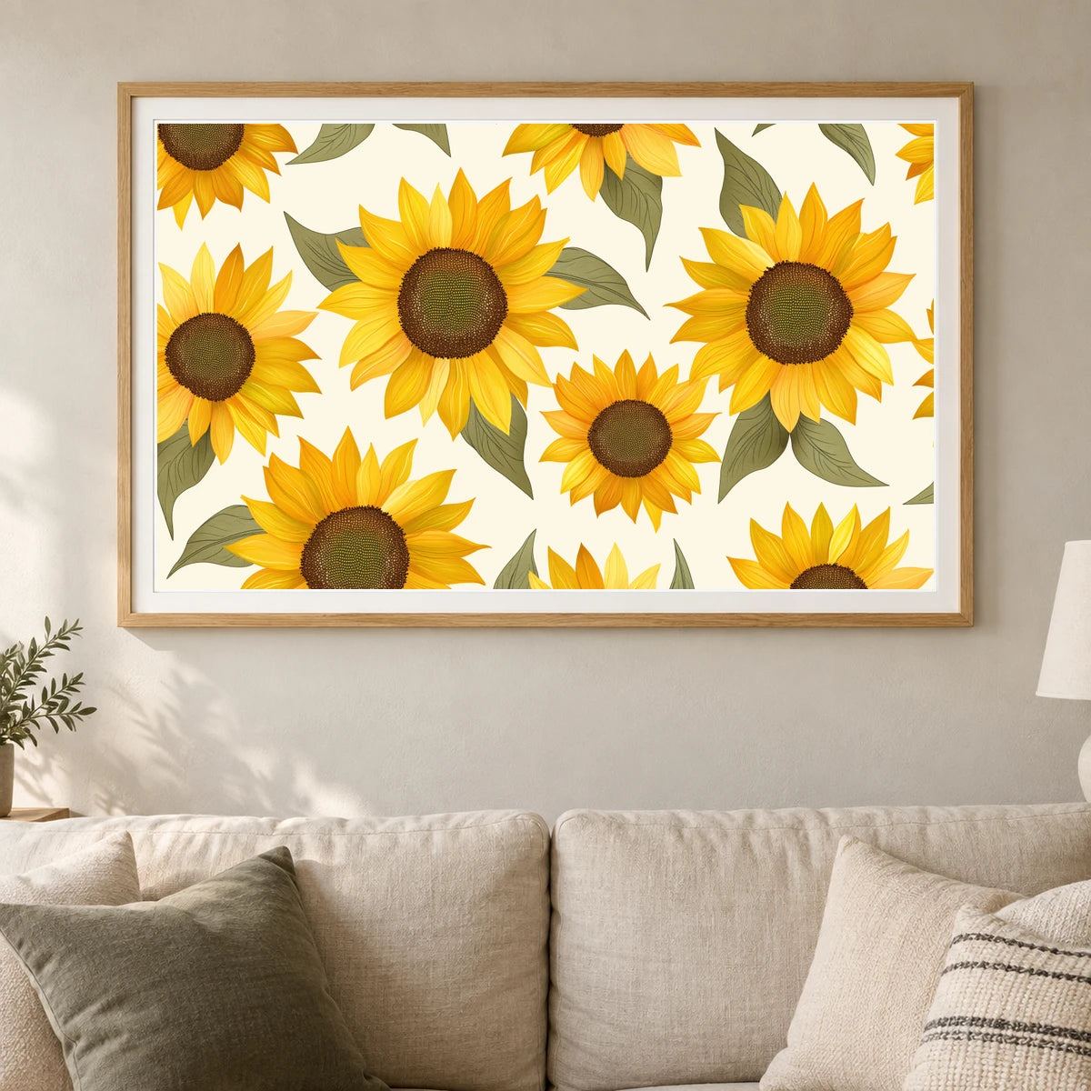 Flower Print CCXXXVIII — Flower & Botanical Prints shown in a styled interior