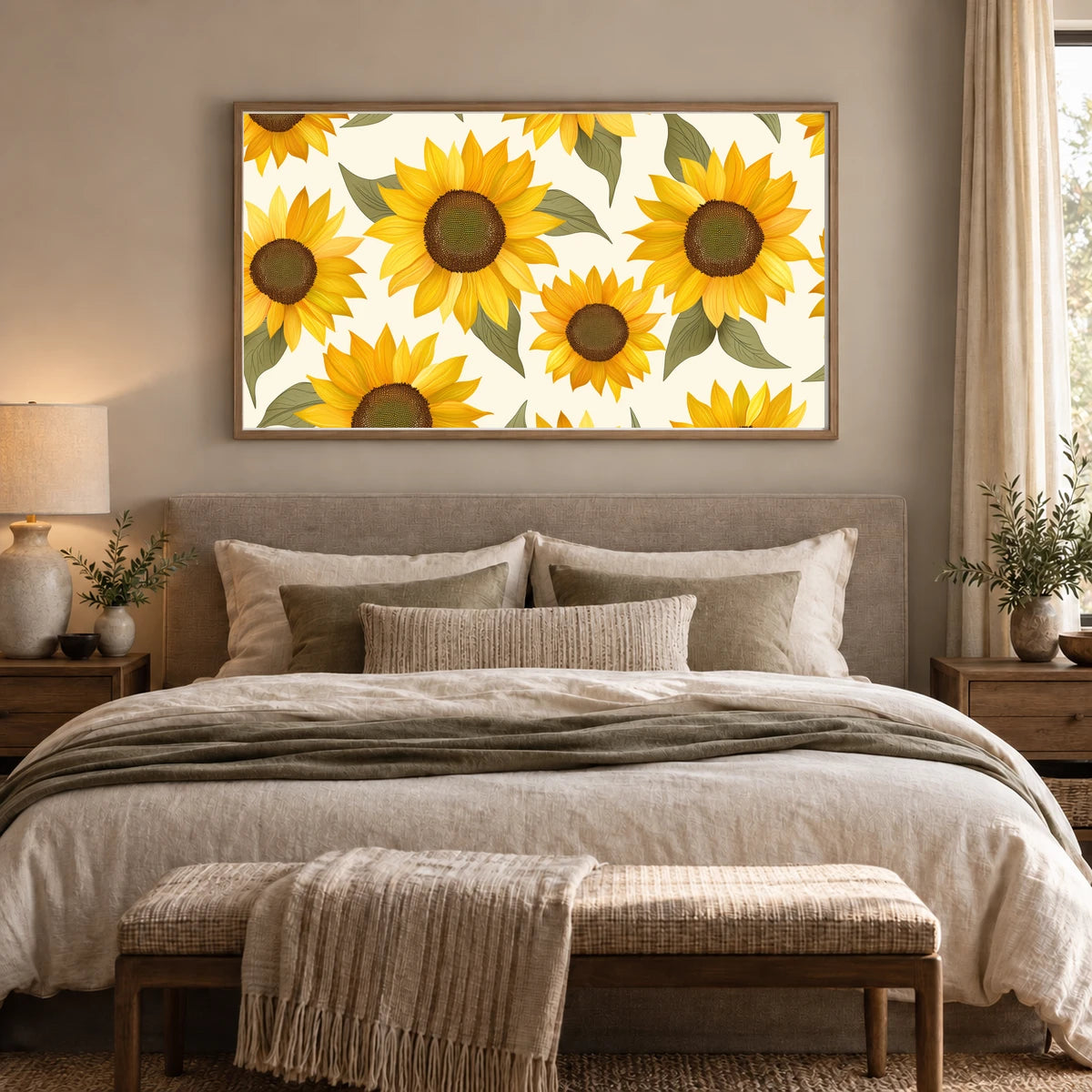 Flower Print CCXXXVIII — Flower & Botanical Prints shown in a styled interior