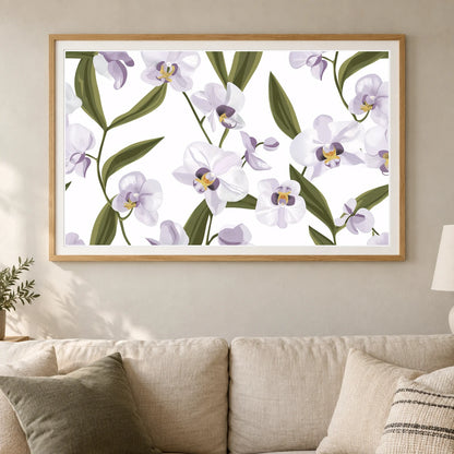 Flower Print CCXXXIX — Flower & Botanical Prints shown in a styled interior