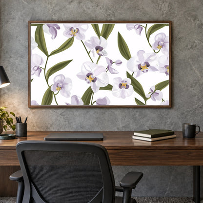 Flower Print CCXXXIX — Flower & Botanical Prints shown in a styled interior