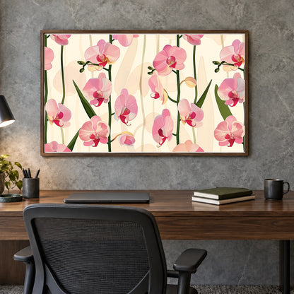 Flower Print CCXL — Flower & Botanical Prints shown in a styled interior