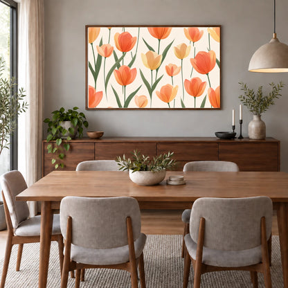 Flower Print CCXLVII — Flower & Botanical Prints shown in a styled interior