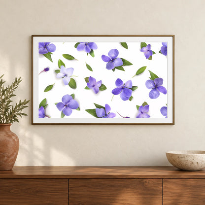 Flower Print CCXLIX — Flower & Botanical Prints shown in a styled interior