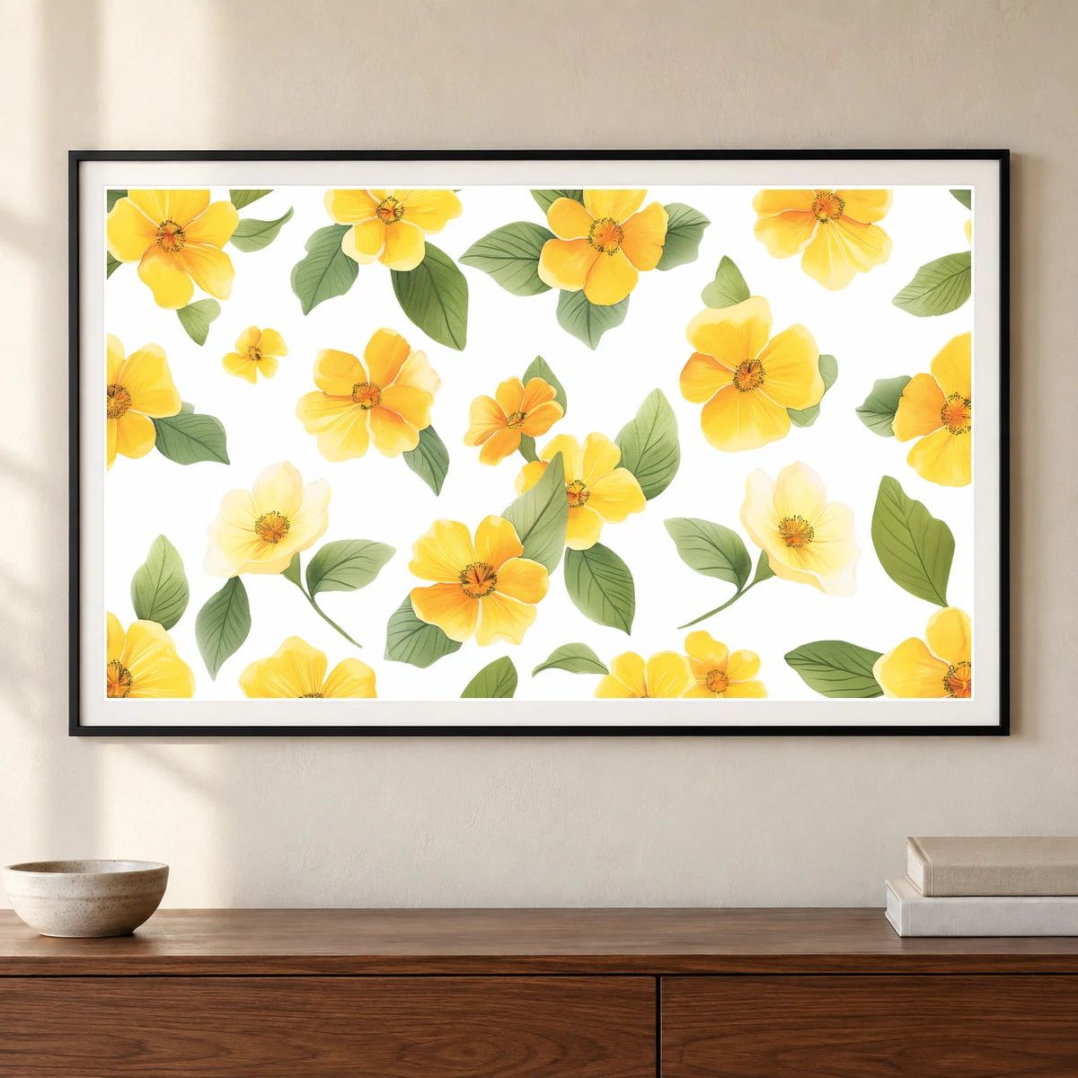 Flower Print CCLI — Flower & Botanical Prints shown in a styled interior