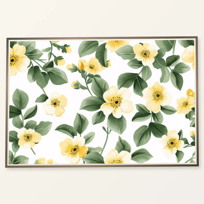 Flower Print CCLII — Flower & Botanical Prints flower & botanical prints print by SaamCrafts