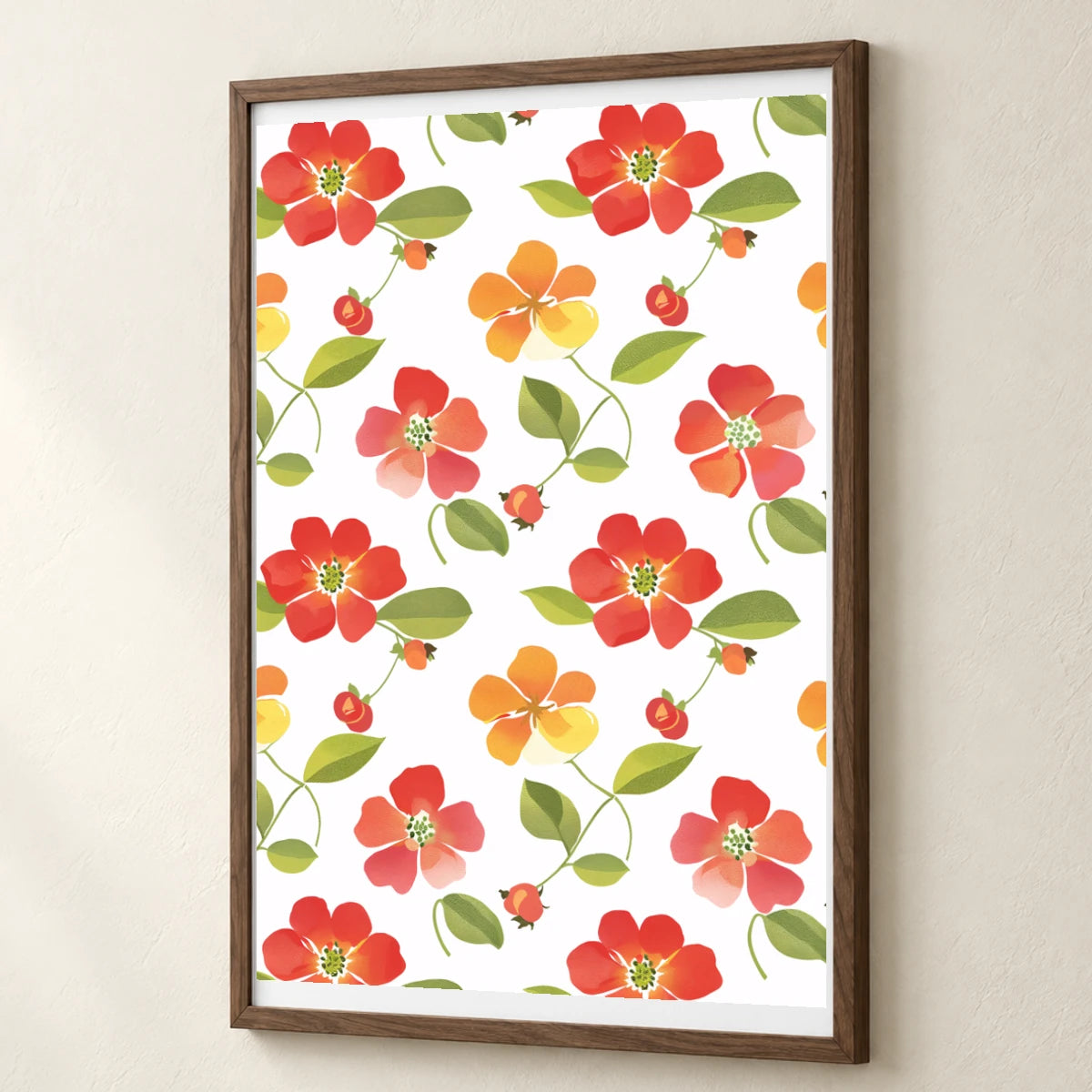 Flower Print CCLIII — Flower & Botanical Prints flower & botanical prints print by SaamCrafts