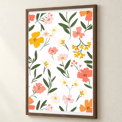 Flower Print CCLIV — Flower & Botanical Prints flower & botanical prints print by SaamCrafts