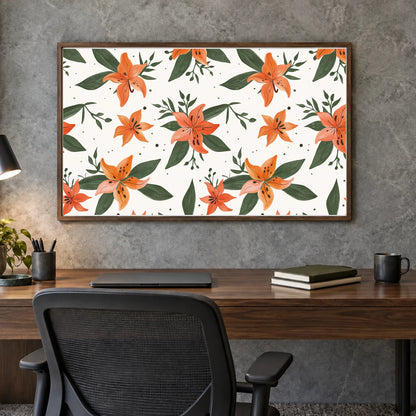 Flower Print CCLVI — Flower & Botanical Prints shown in a styled interior