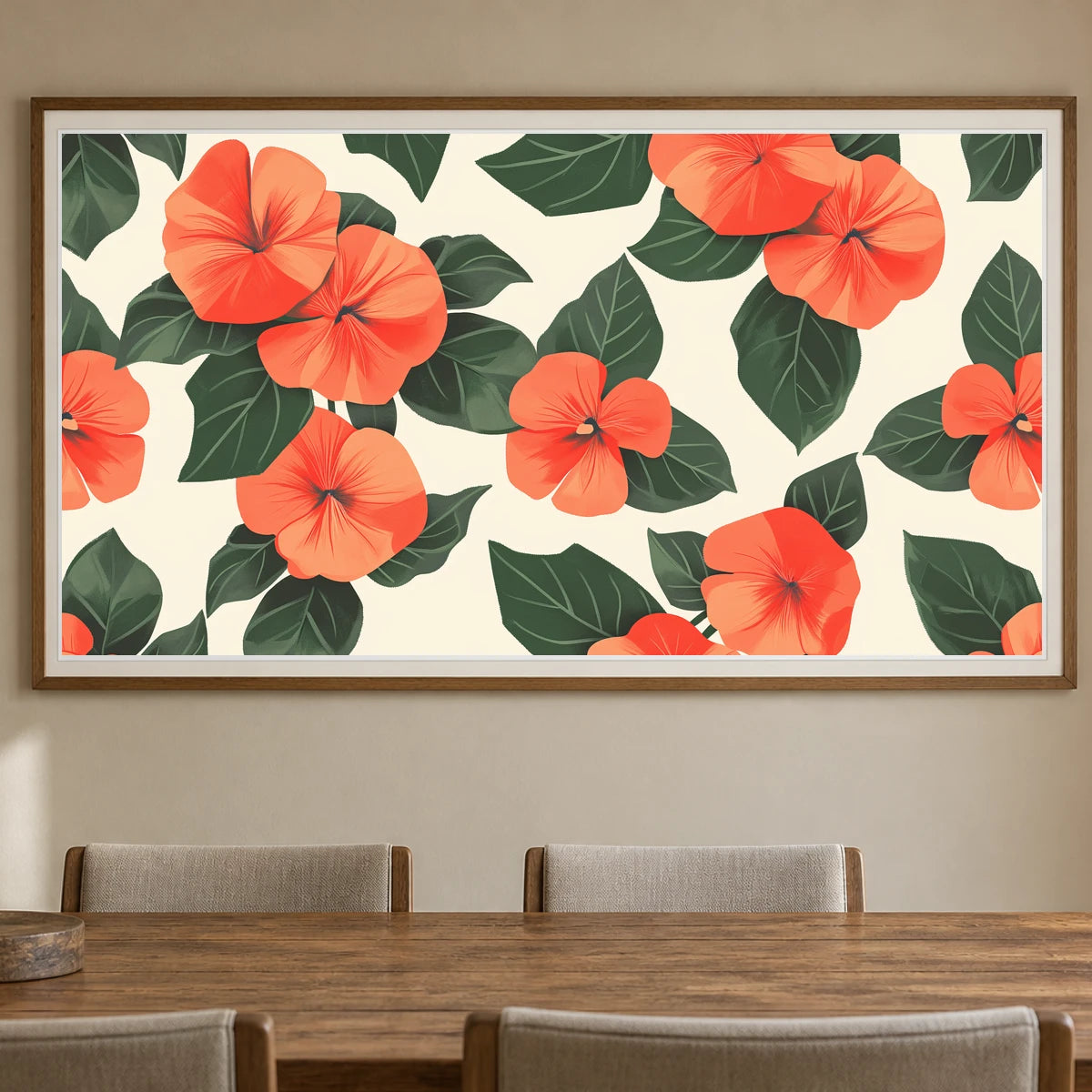 Flower Print CCLX — Flower & Botanical Prints shown in a styled interior
