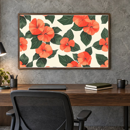 Flower Print CCLX — Flower & Botanical Prints shown in a styled interior