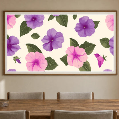 Flower Print CCLXI — Flower & Botanical Prints shown in a styled interior