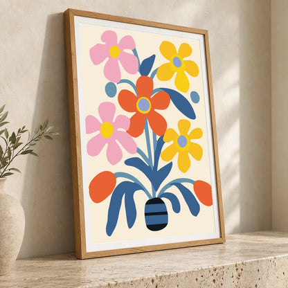 Flower Print CCLXIX — Flower & Botanical Prints flower & botanical prints print by SaamCrafts