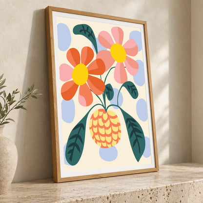 Flower Print CCLXXIV — Flower & Botanical Prints flower & botanical prints print by SaamCrafts