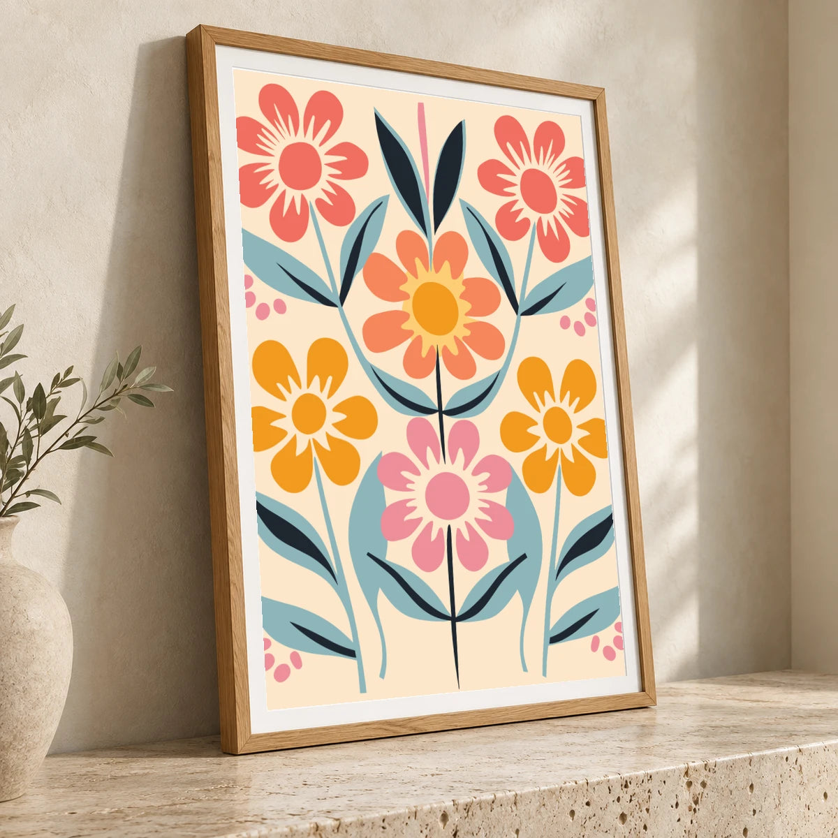 Flower Print CCLXXXI — Flower & Botanical Prints flower & botanical prints print by SaamCrafts