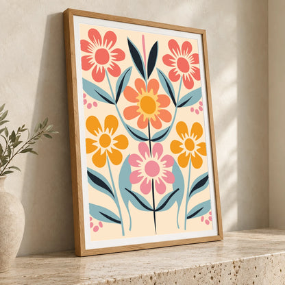 Flower Print CCLXXXI — Flower & Botanical Prints flower & botanical prints print by SaamCrafts