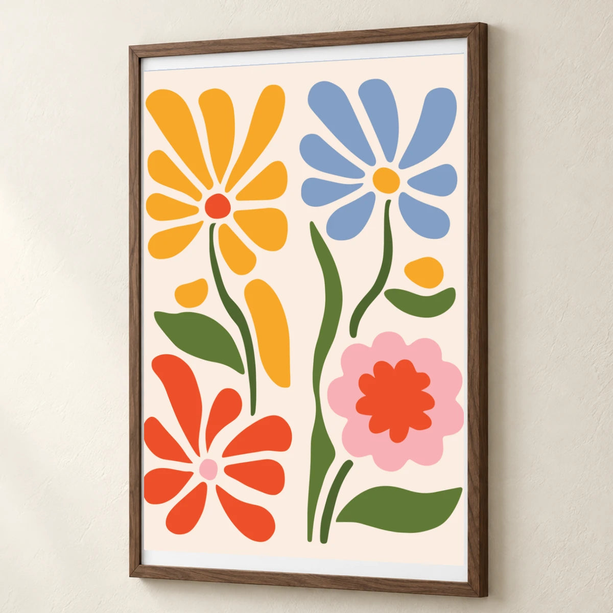 Flower Print CCLXXXII — Flower & Botanical Prints flower & botanical prints print by SaamCrafts