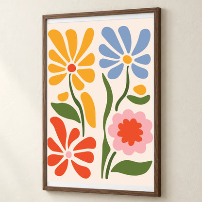 Flower Print CCLXXXII — Flower & Botanical Prints flower & botanical prints print by SaamCrafts