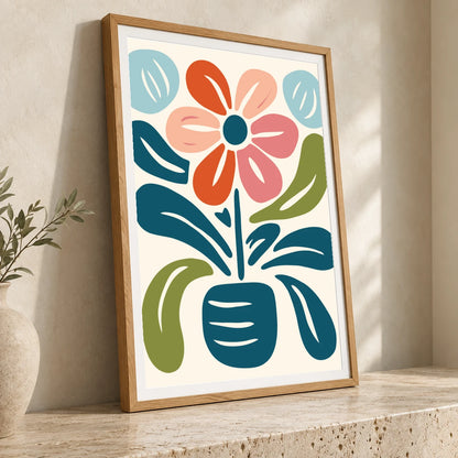 Flower Print CCLXXXVII — Flower & Botanical Prints flower & botanical prints print by SaamCrafts