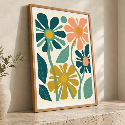 Flower Print CCLXXXVIII — Flower & Botanical Prints flower & botanical prints print by SaamCrafts