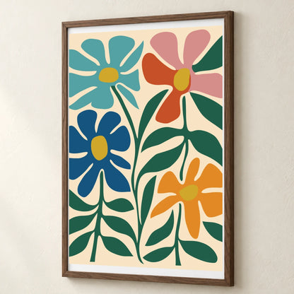 Flower Print CCLXXXIX — Flower & Botanical Prints flower & botanical prints print by SaamCrafts