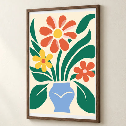 Flower Print CCCVIII — Flower & Botanical Prints flower & botanical prints print by SaamCrafts