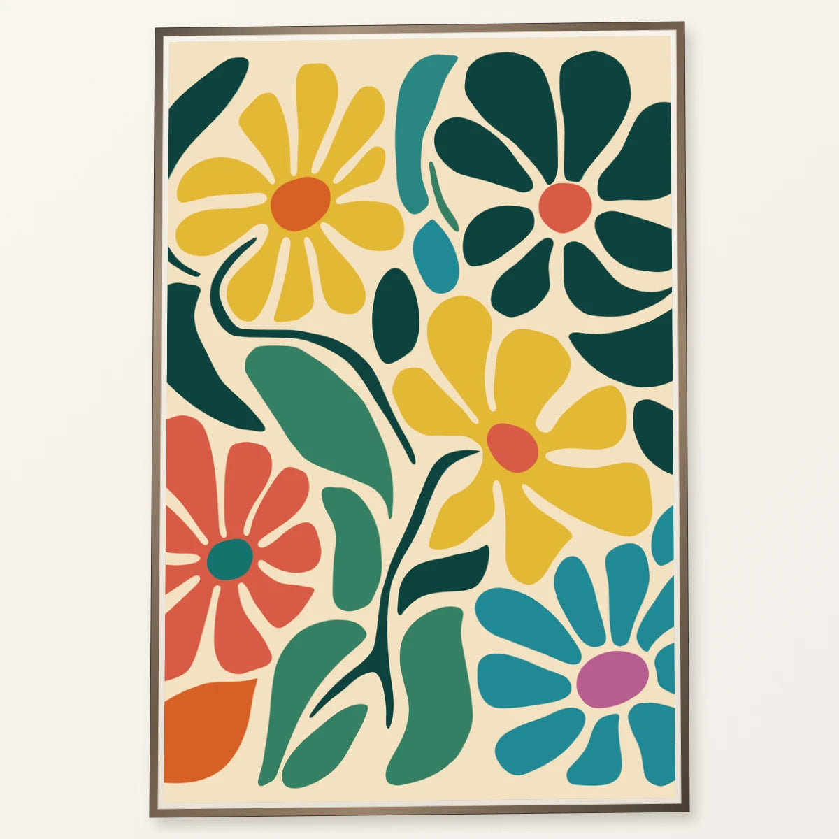 Flower Print CCCXVIII — Flower & Botanical Prints flower & botanical prints print by SaamCrafts