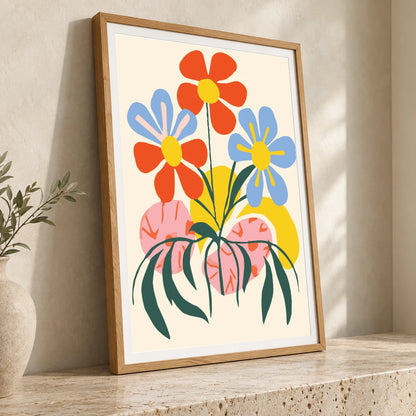 Flower Print CCCXXVI — Flower & Botanical Prints flower & botanical prints print by SaamCrafts