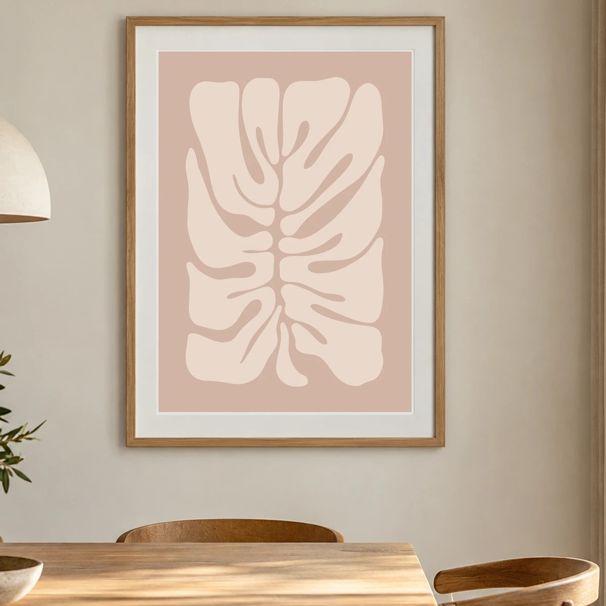 Flower Print CCCXXXIV — Flower & Botanical Prints shown in a styled interior