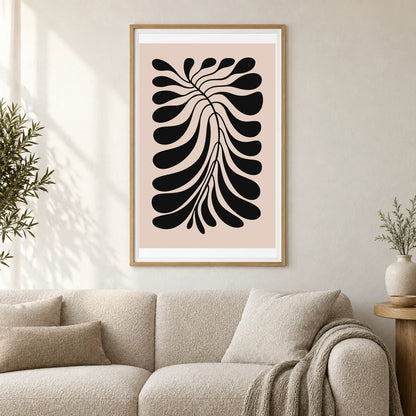 Flower Print CCCXXXVI — Flower & Botanical Prints shown in a styled interior